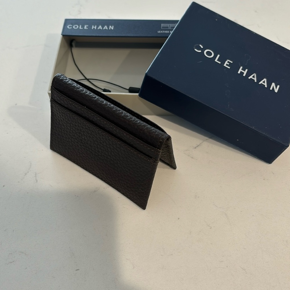 Cole Haan leather billfold